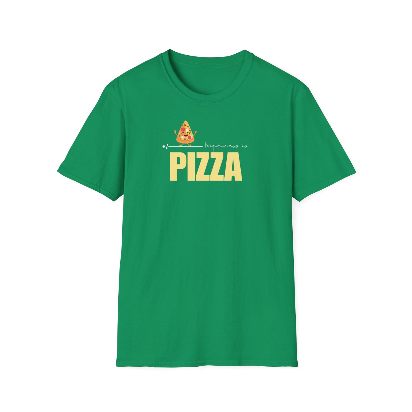 Funny Softstyle T-Shirt: Happiness Pizza