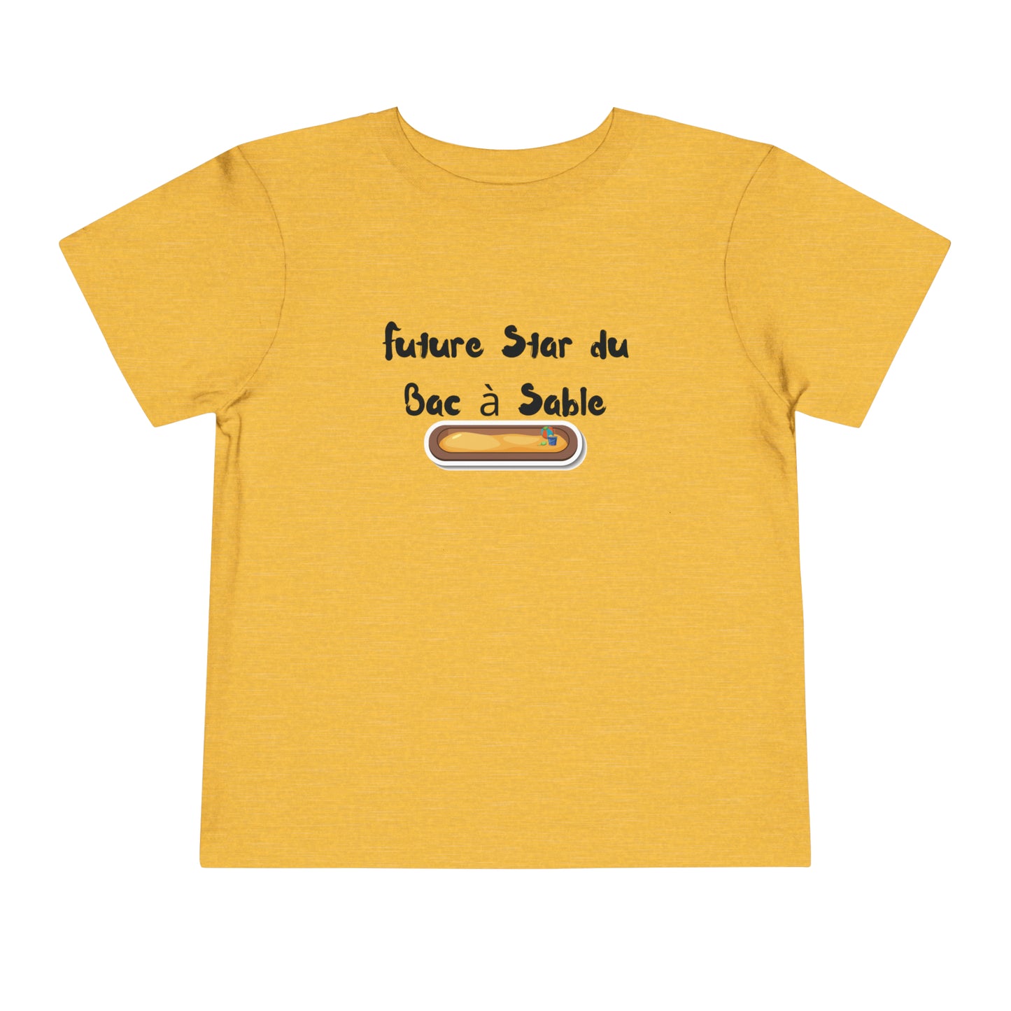 Collection de t-shirts amusants pour tout-petits : Star Bac a Sable 