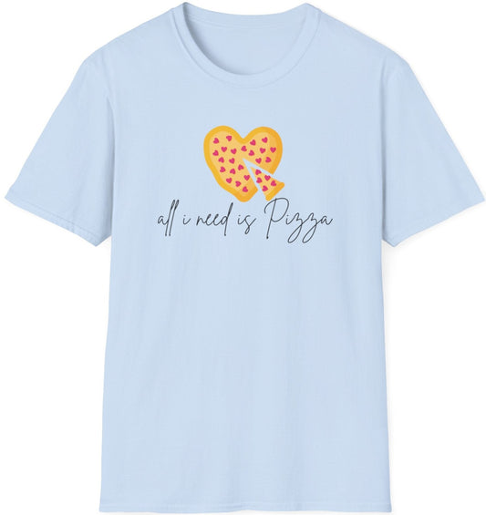 Funny Softstyle T-Shirt: Need Pizza