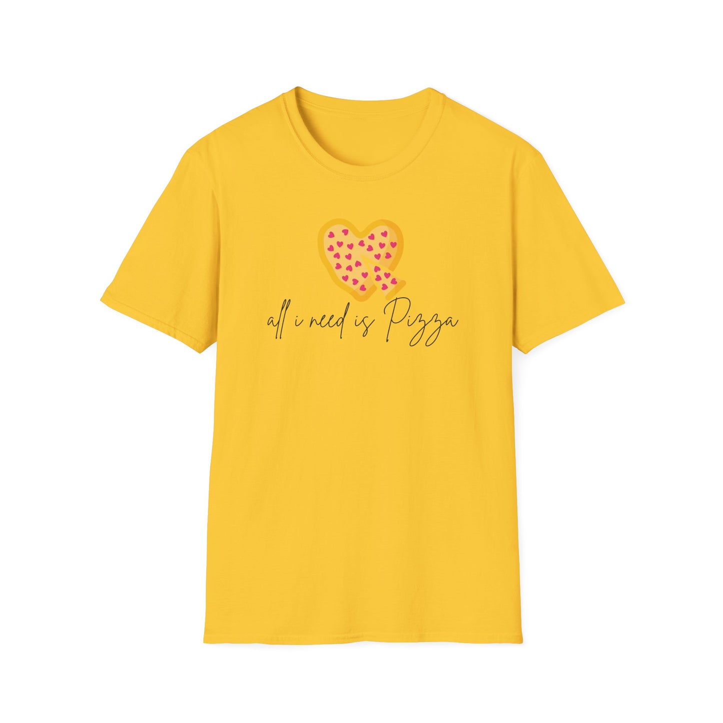 Funny Softstyle T-Shirt: Need Pizza