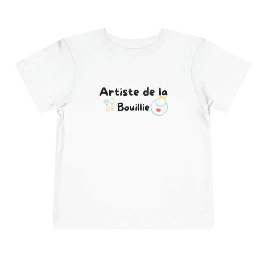 Collection de t-shirts amusants pour tout-petits : Artiste Bouillie 