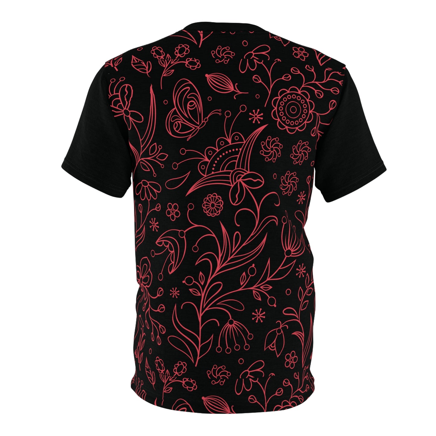 Men T-shirt - Colorful Pattern - Flower