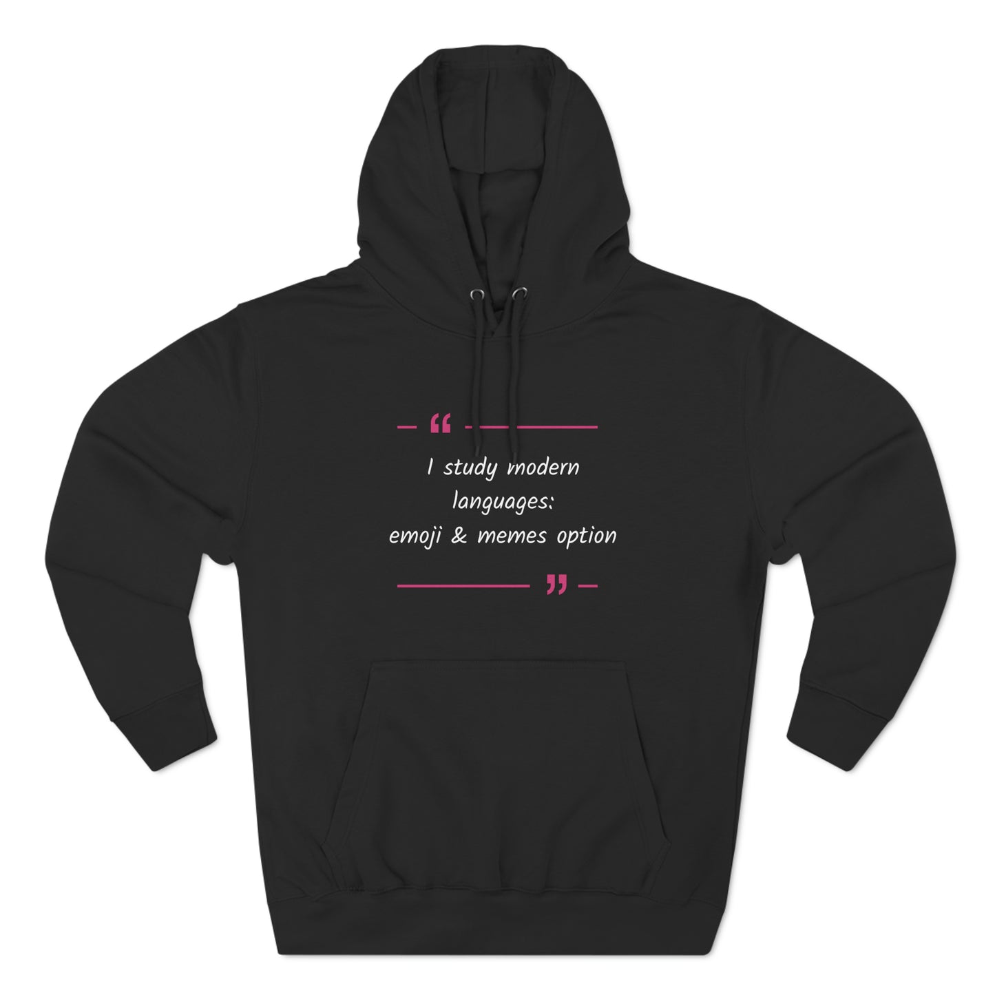 Cozy Hoodie (Unisex) : Study emoji