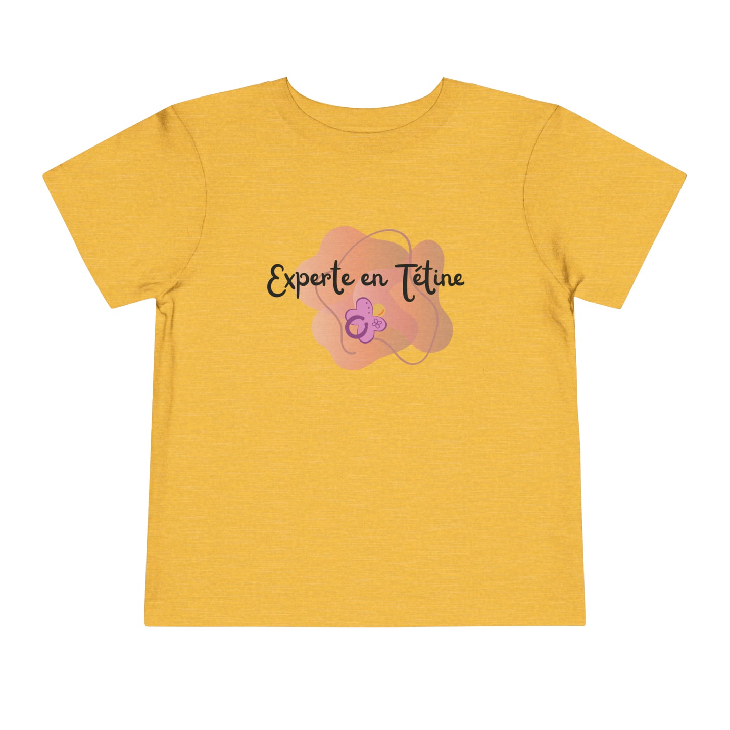 Collection de t-shirts amusants pour tout-petits : Experte en Tétine 