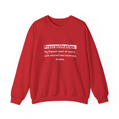 Unisex Sweatshirt - Procrastination Sport