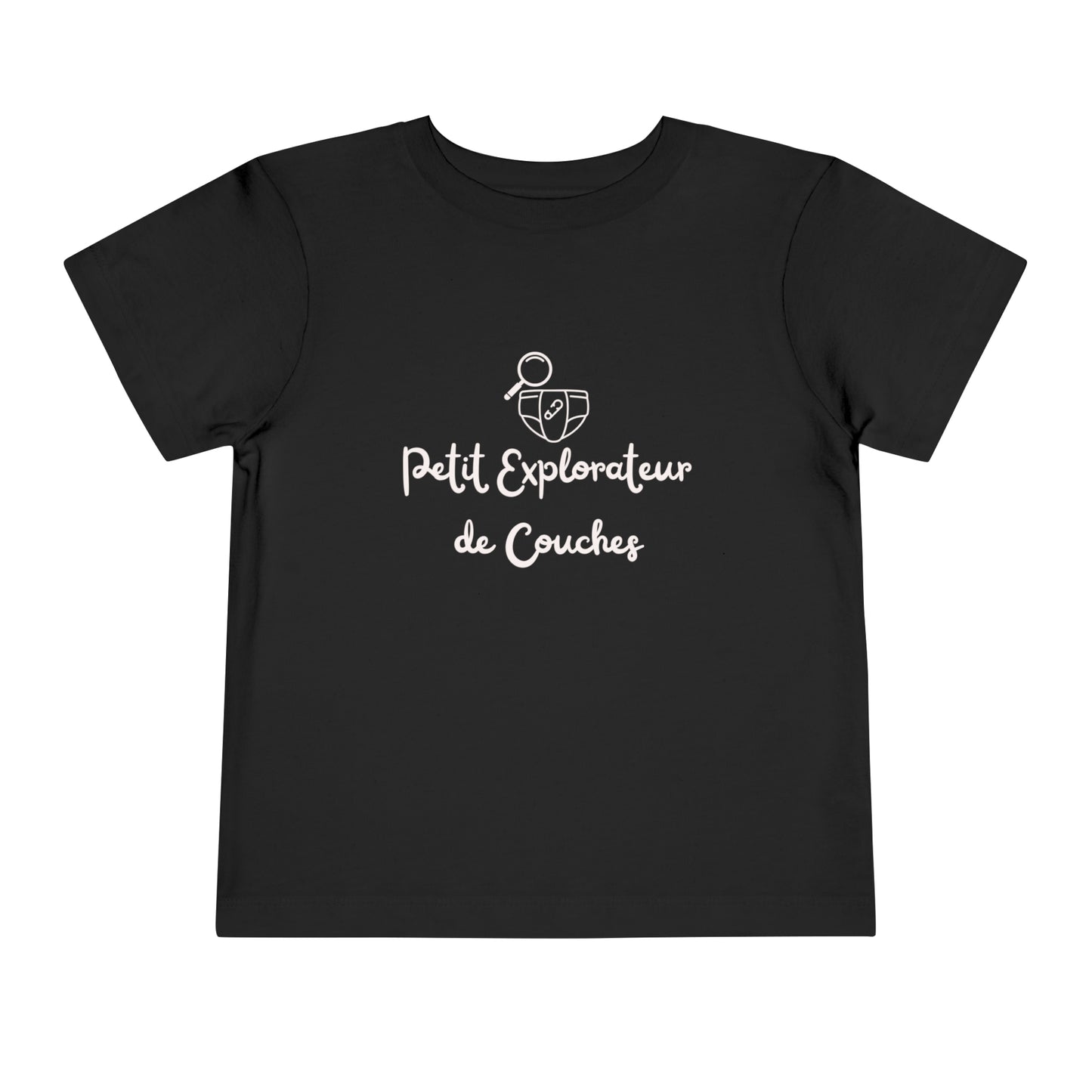 Collection de t-shirts amusants pour tout-petits : Explorateur  Couches