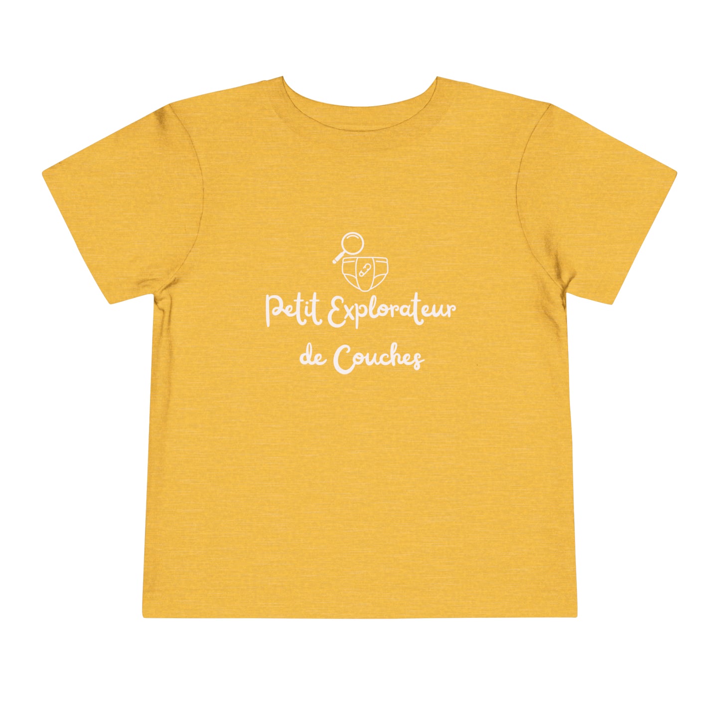 Collection de t-shirts amusants pour tout-petits : Explorateur  Couches