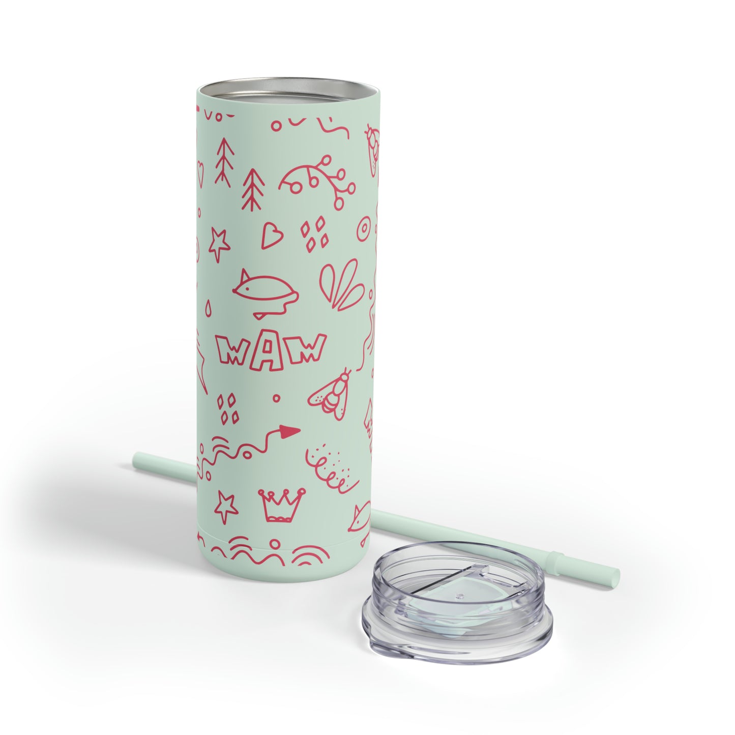 Motif Skinny Matte Tumbler, 20 oz