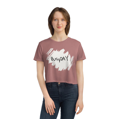 Women's Flowy Cropped Tee