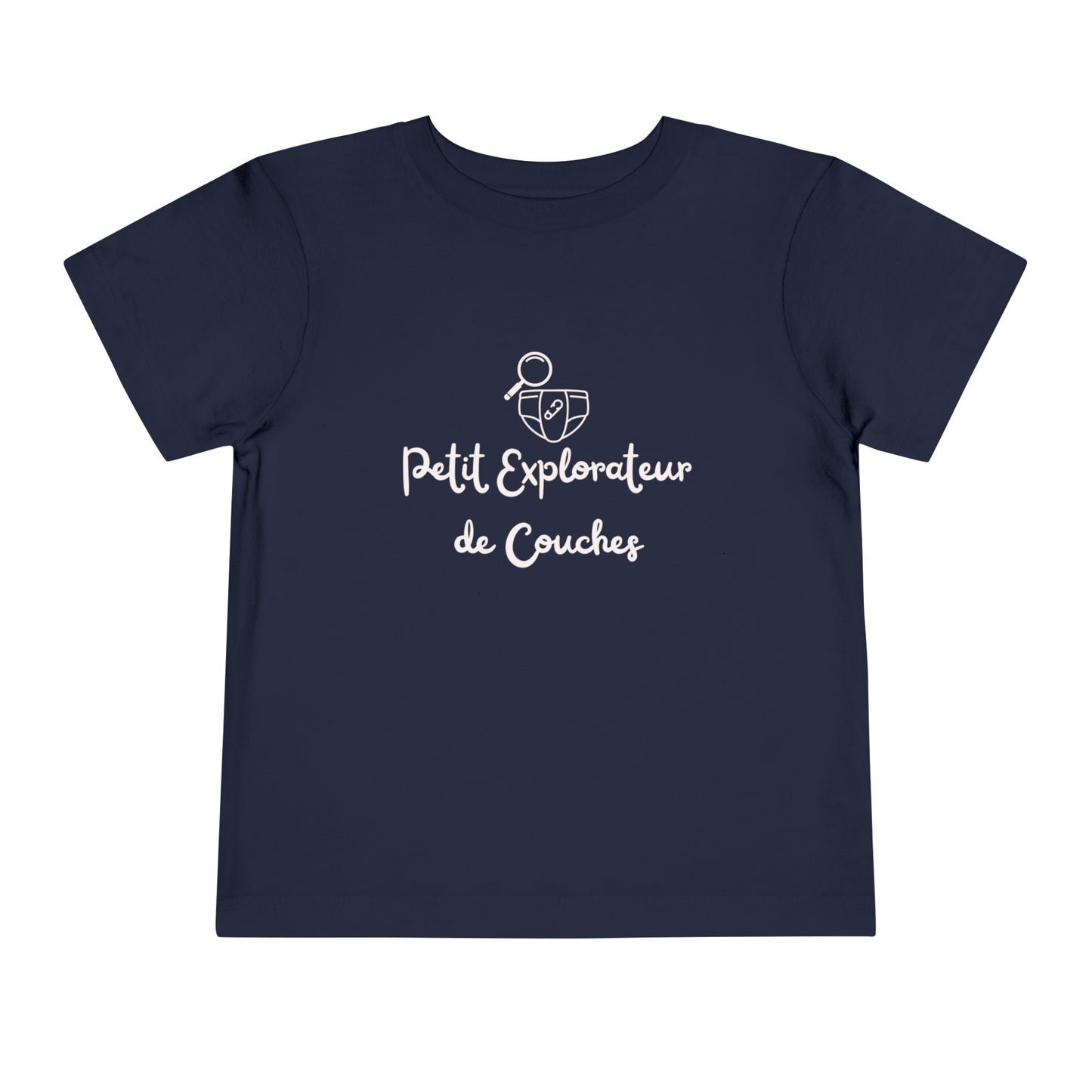 Collection de t-shirts amusants pour tout-petits : Explorateur  Couches