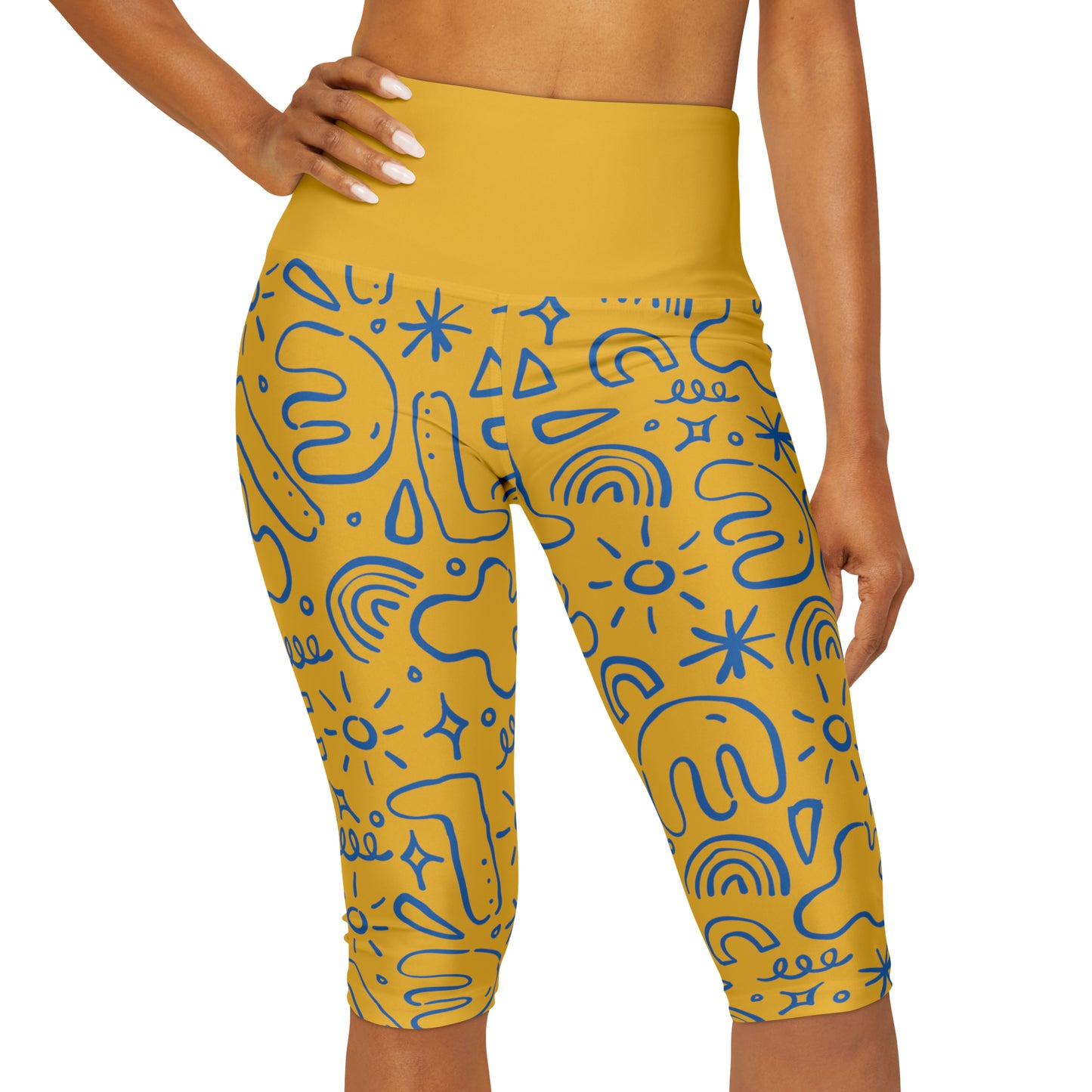 Zenful Yoga Motif Leggings