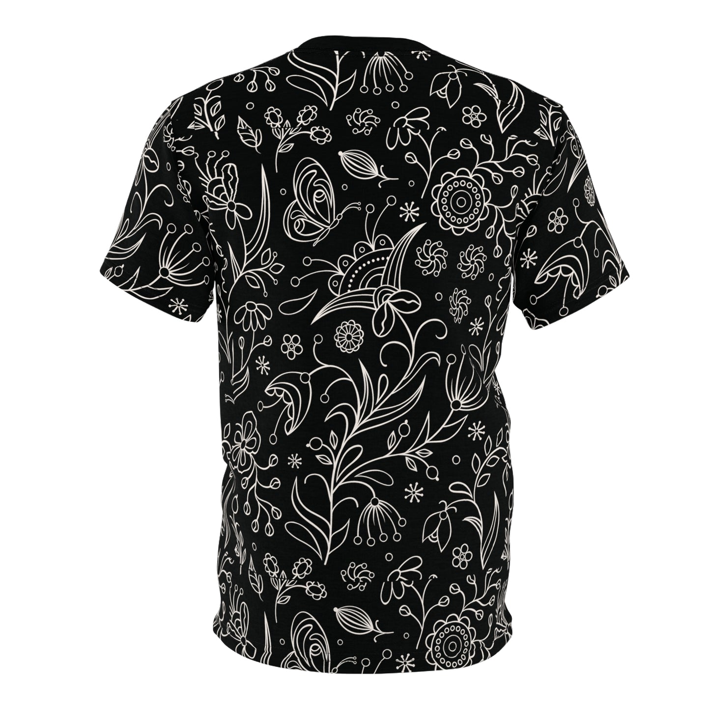 Men T-shirt - Colorful Pattern - Flower