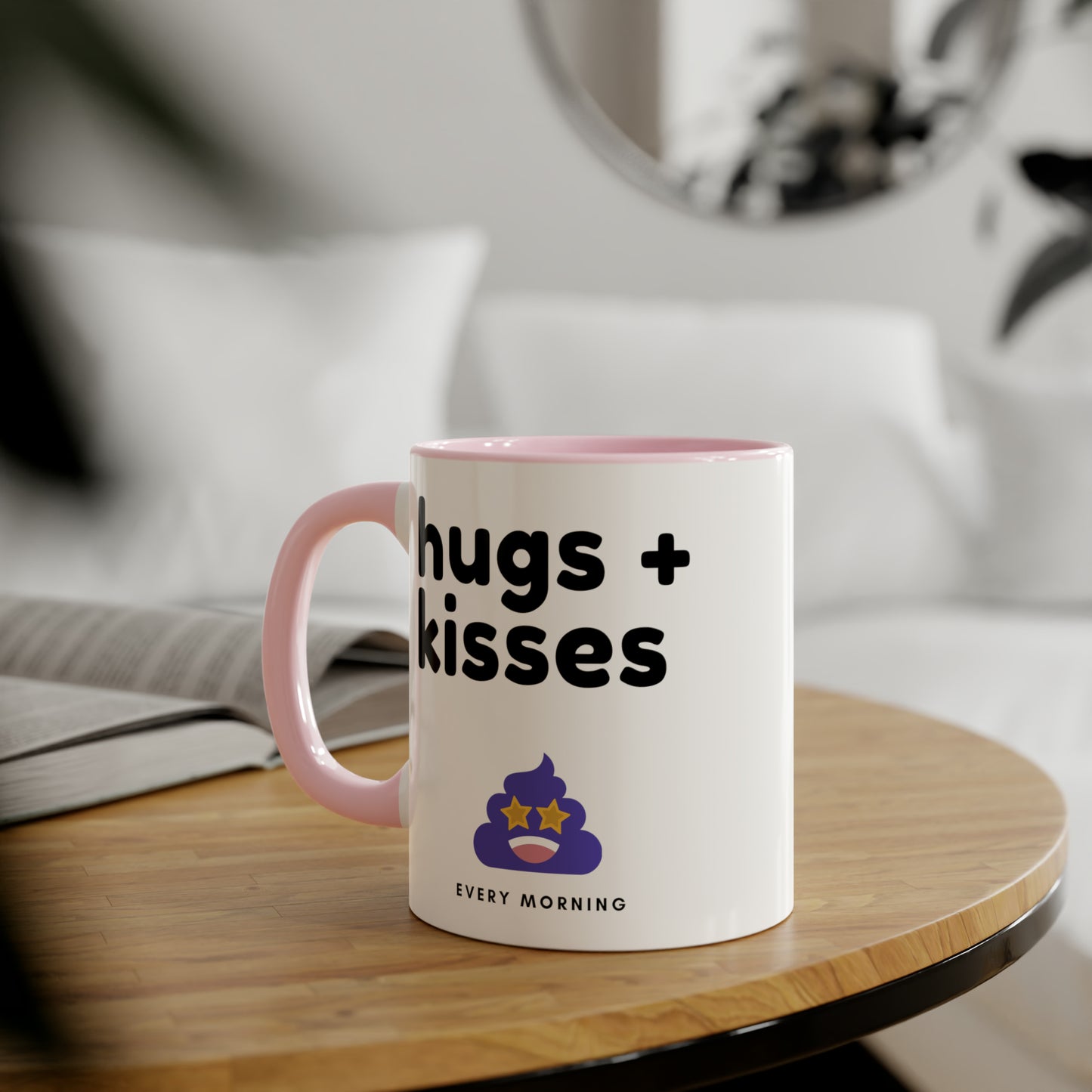 Funny 11oz Mugs - hugs & kisses