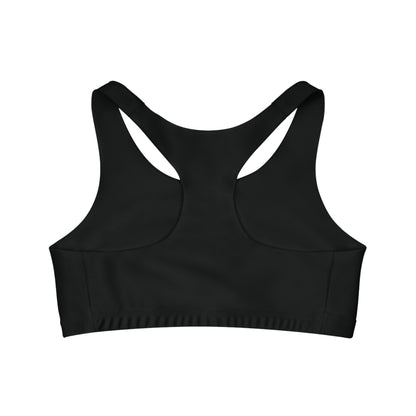 Motif Color Splash Sports Bra - boobies on duty