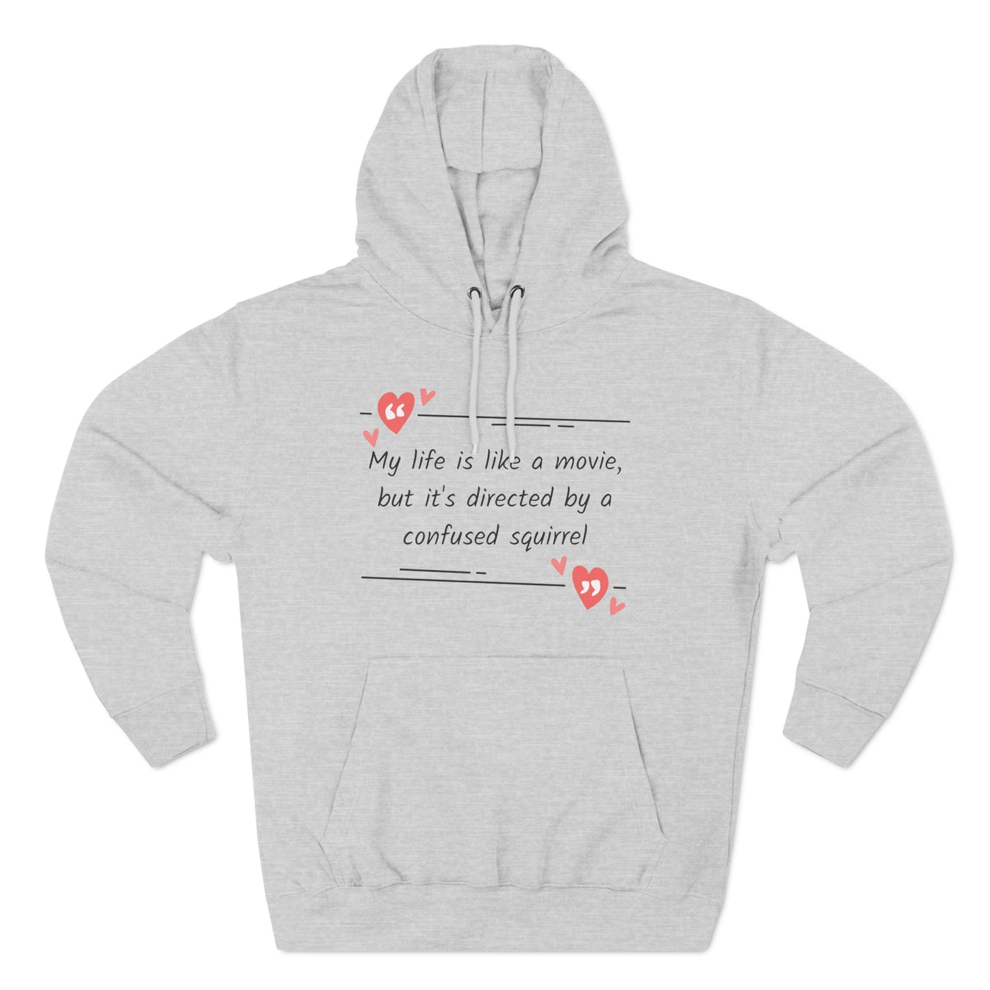 Cozy Hoodie (Unisex) : Life like a movie