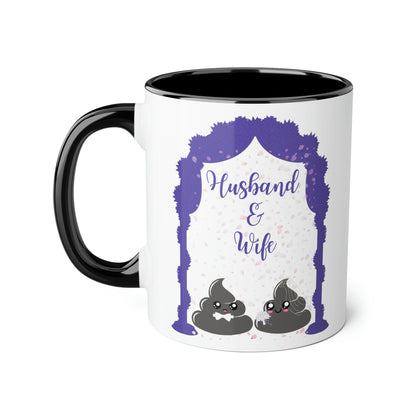 Funny 11oz Mugs - Husband & Wife