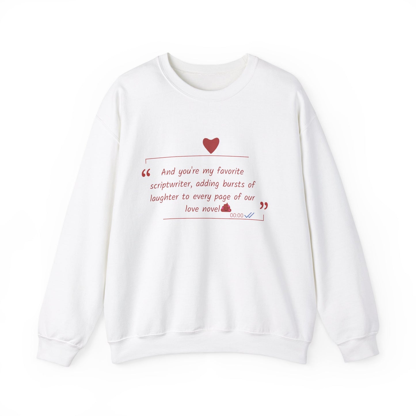 Unisex Sweatshirt: Love declaration Book 2