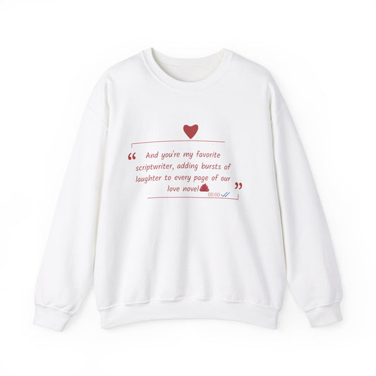 Unisex Sweatshirt: Love declaration Book 2