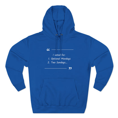 Cozy Hoodie (Unisex) : Optional Mondays