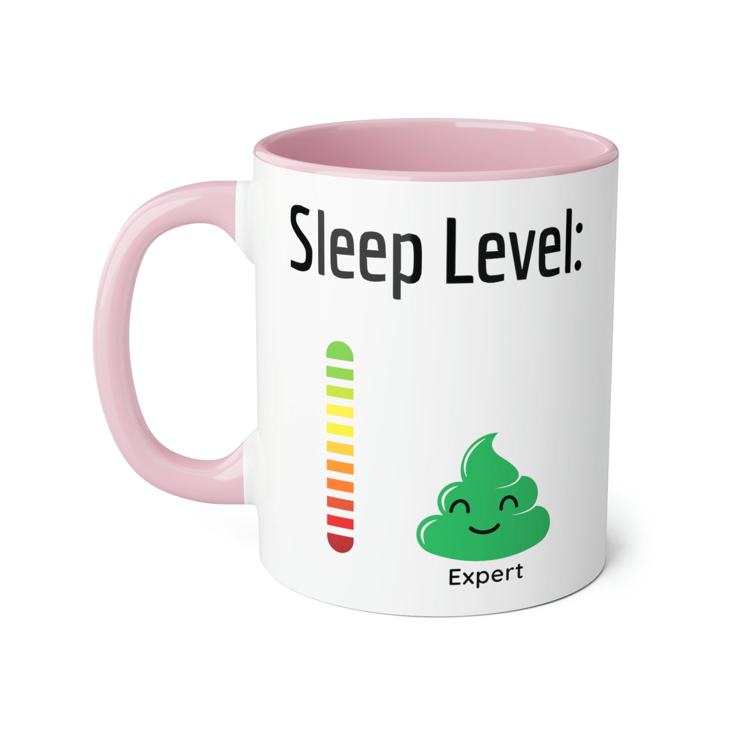 Funny 11oz Mugs - Sleep level expert