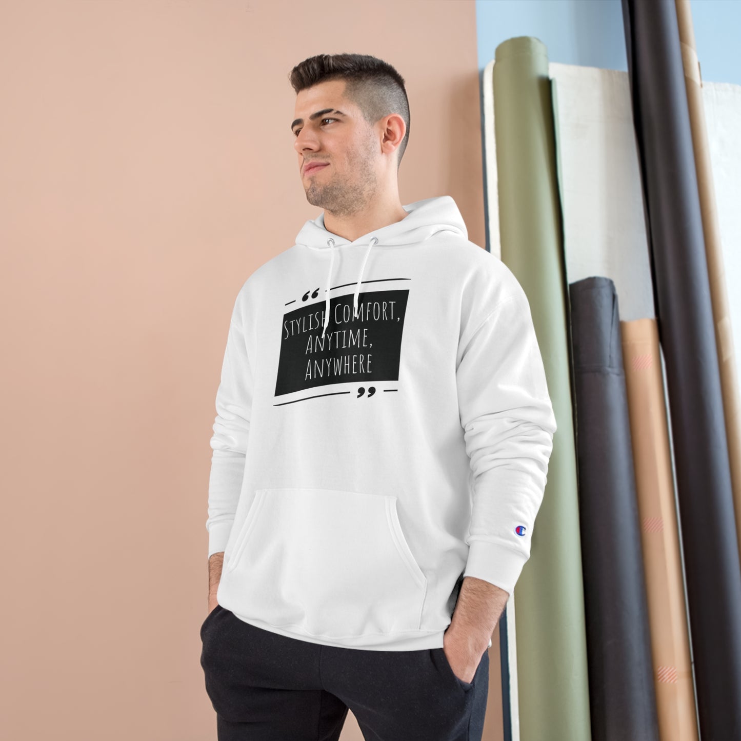 Funny Champion Hoodie (Unisex) - Stylish Comfort