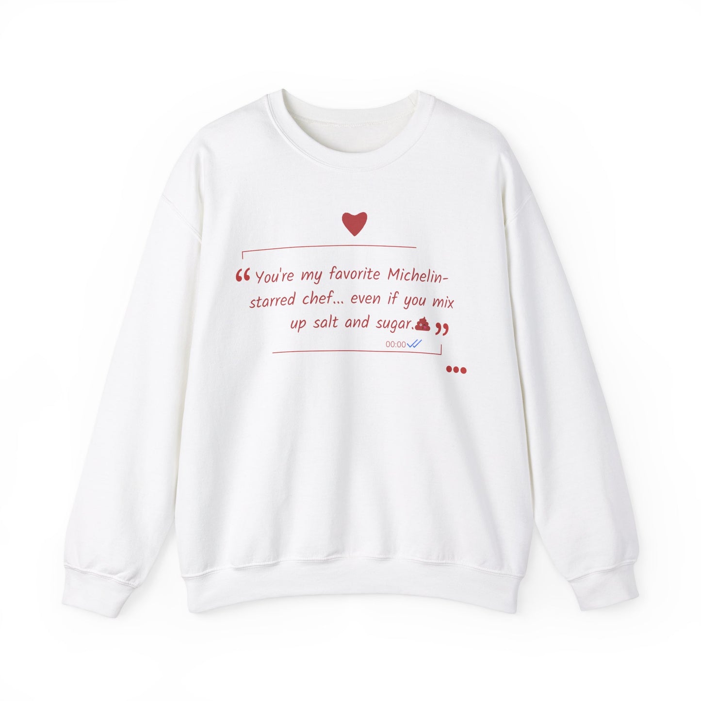 Unisex Sweatshirt: Love declaration Salt Sugar 1