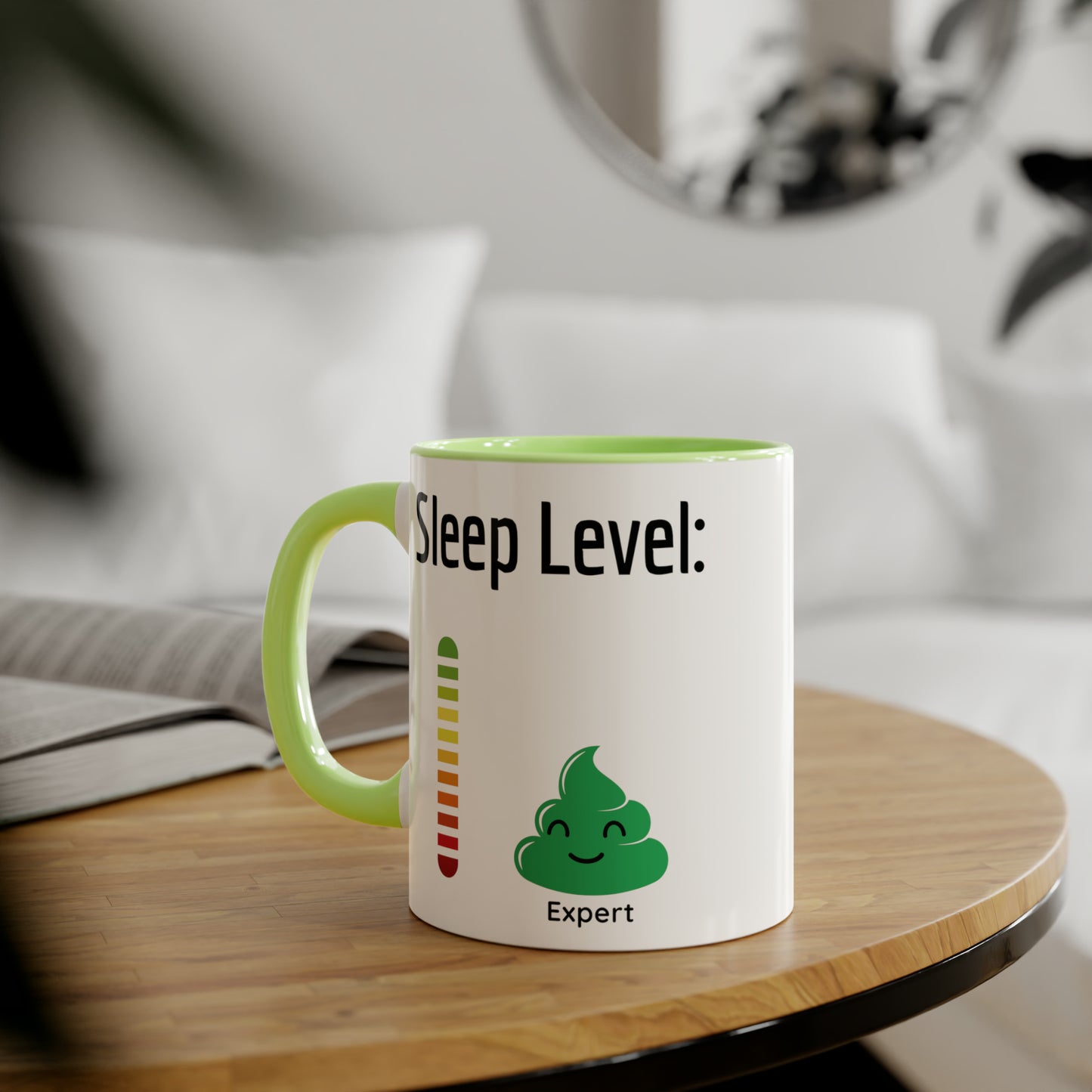 Funny 11oz Mugs - Sleep level expert