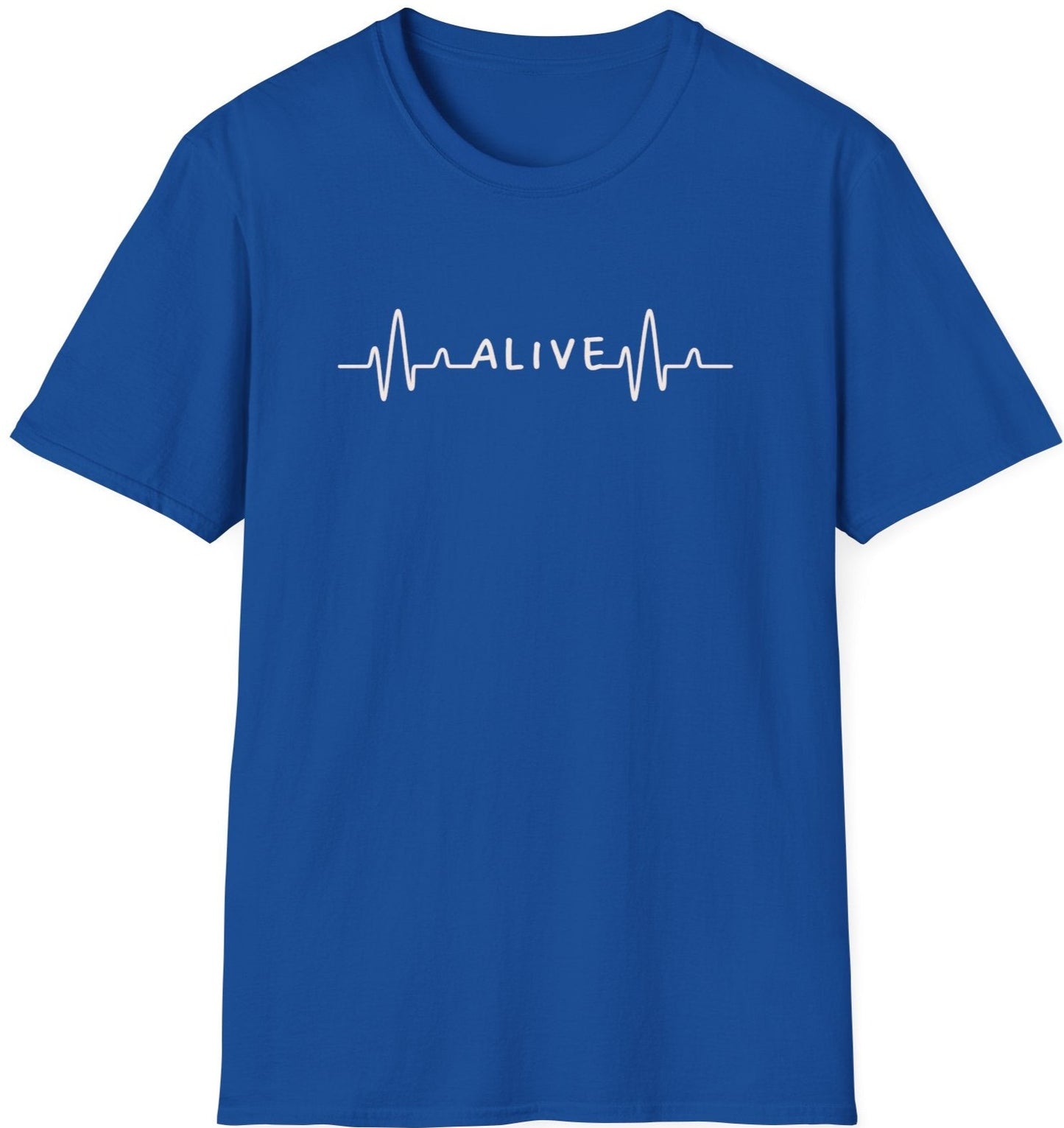 Funny Softstyle T-Shirt: Alive