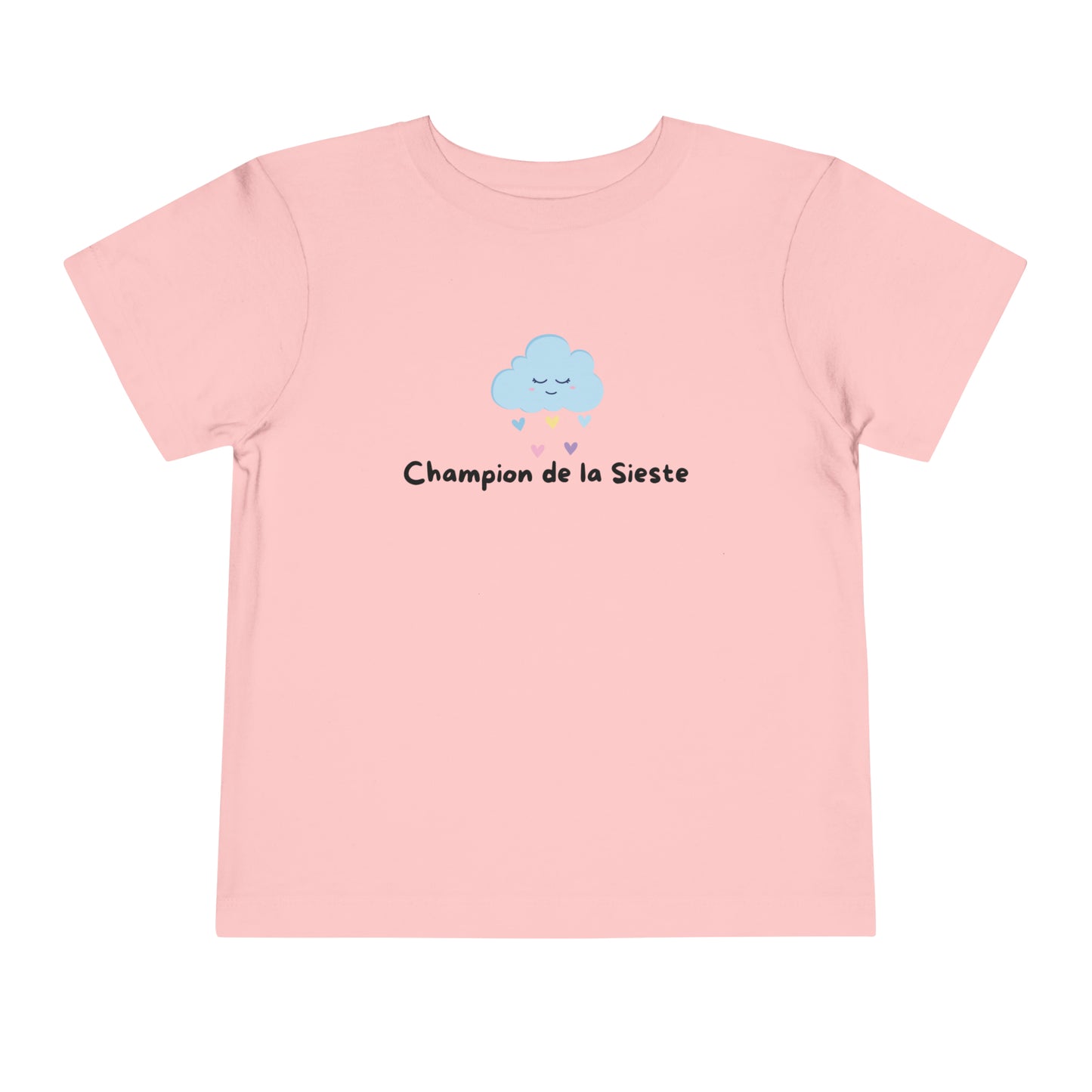 Collection de t-shirts amusants pour tout-petits : Champion de la Sieste 