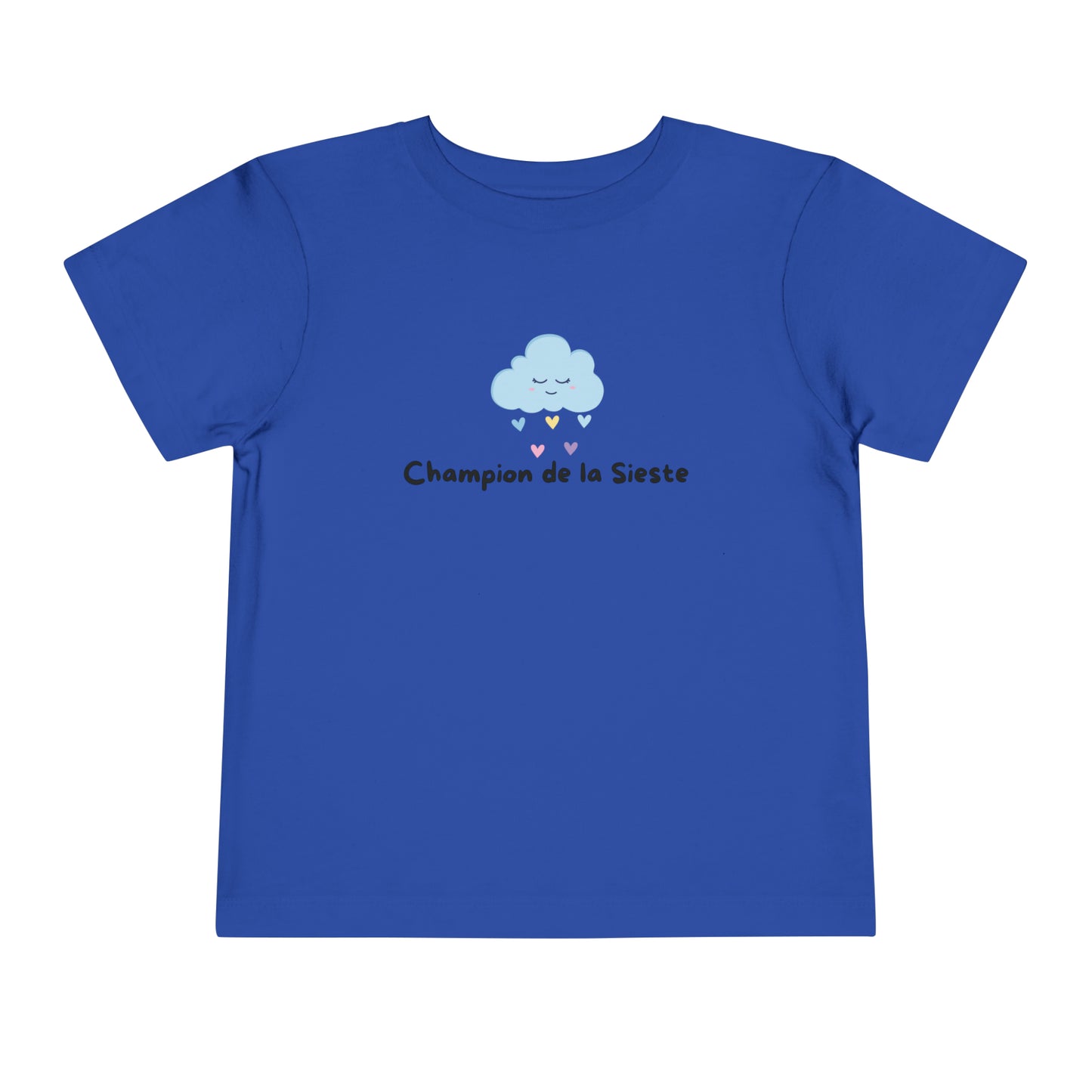 Collection de t-shirts amusants pour tout-petits : Champion de la Sieste 