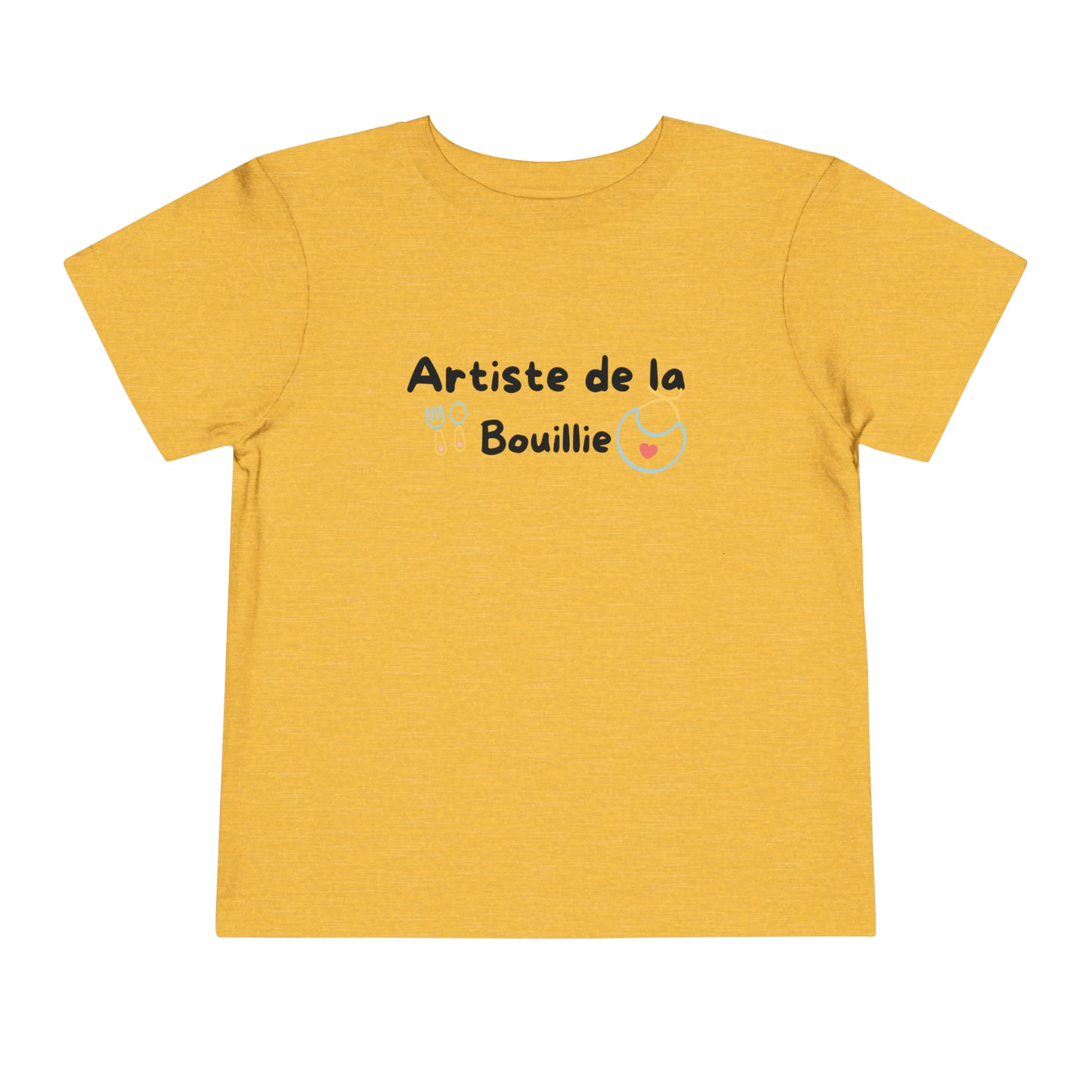 Collection de t-shirts amusants pour tout-petits : Artiste Bouillie 