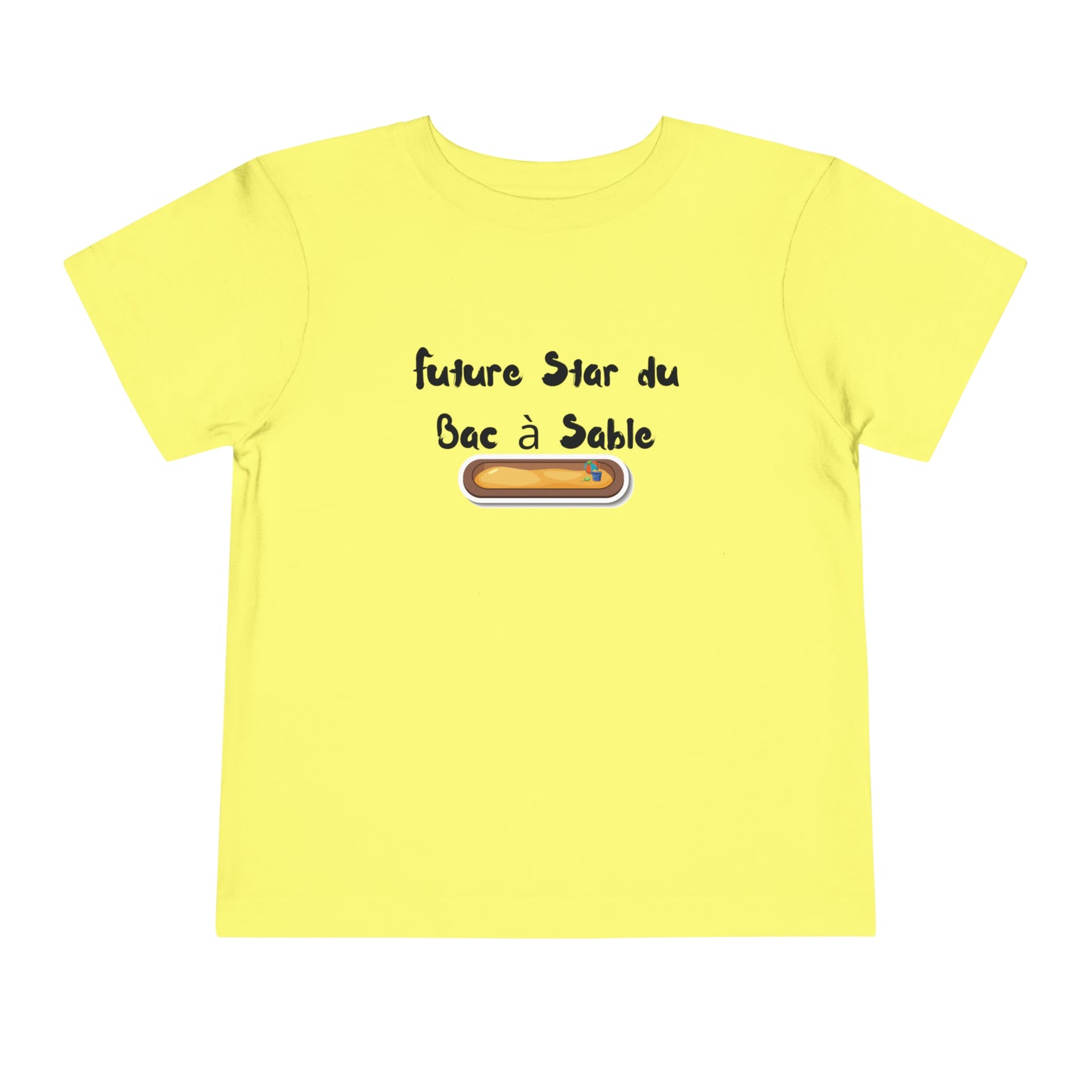 Collection de t-shirts amusants pour tout-petits : Star Bac a Sable 