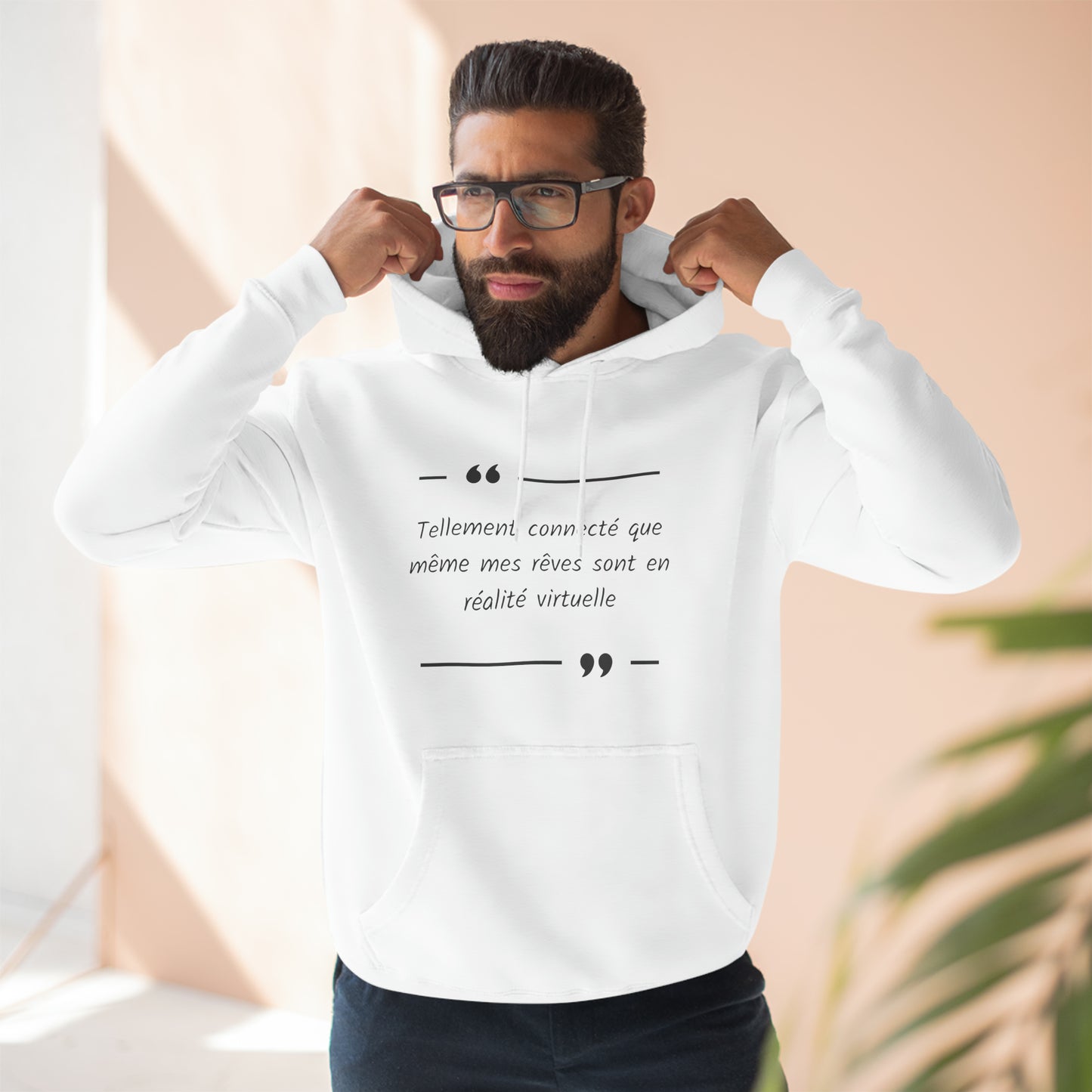 Cozy Hoodie (Unisex) : Connecté