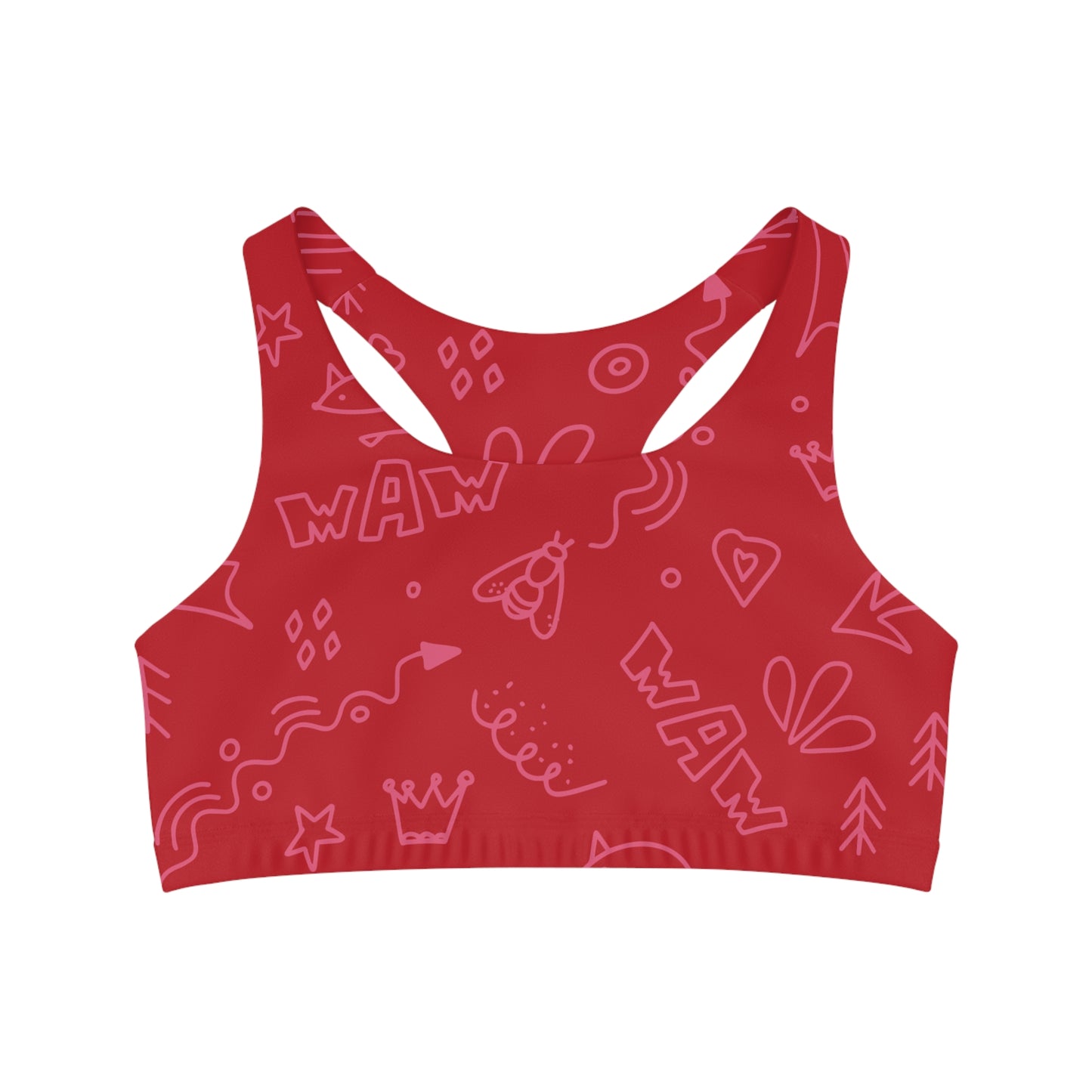 Motif Color Splash Sports Bra