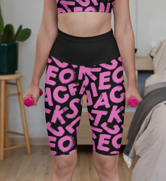 Zenful Yoga Motif Leggings