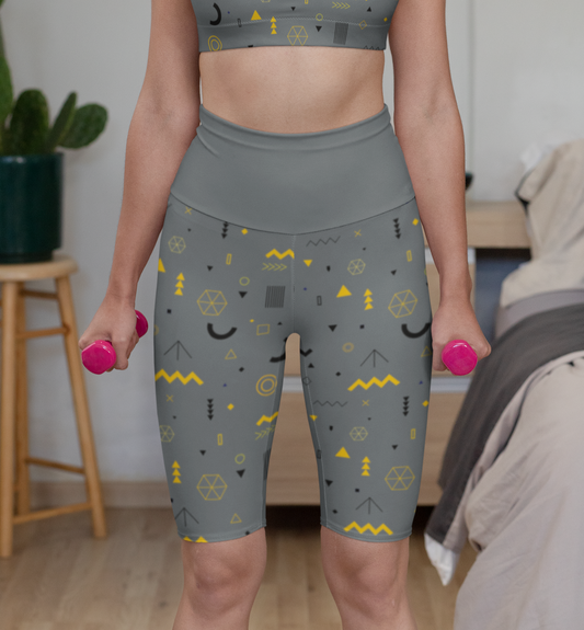 Zenful Yoga Motif Leggings