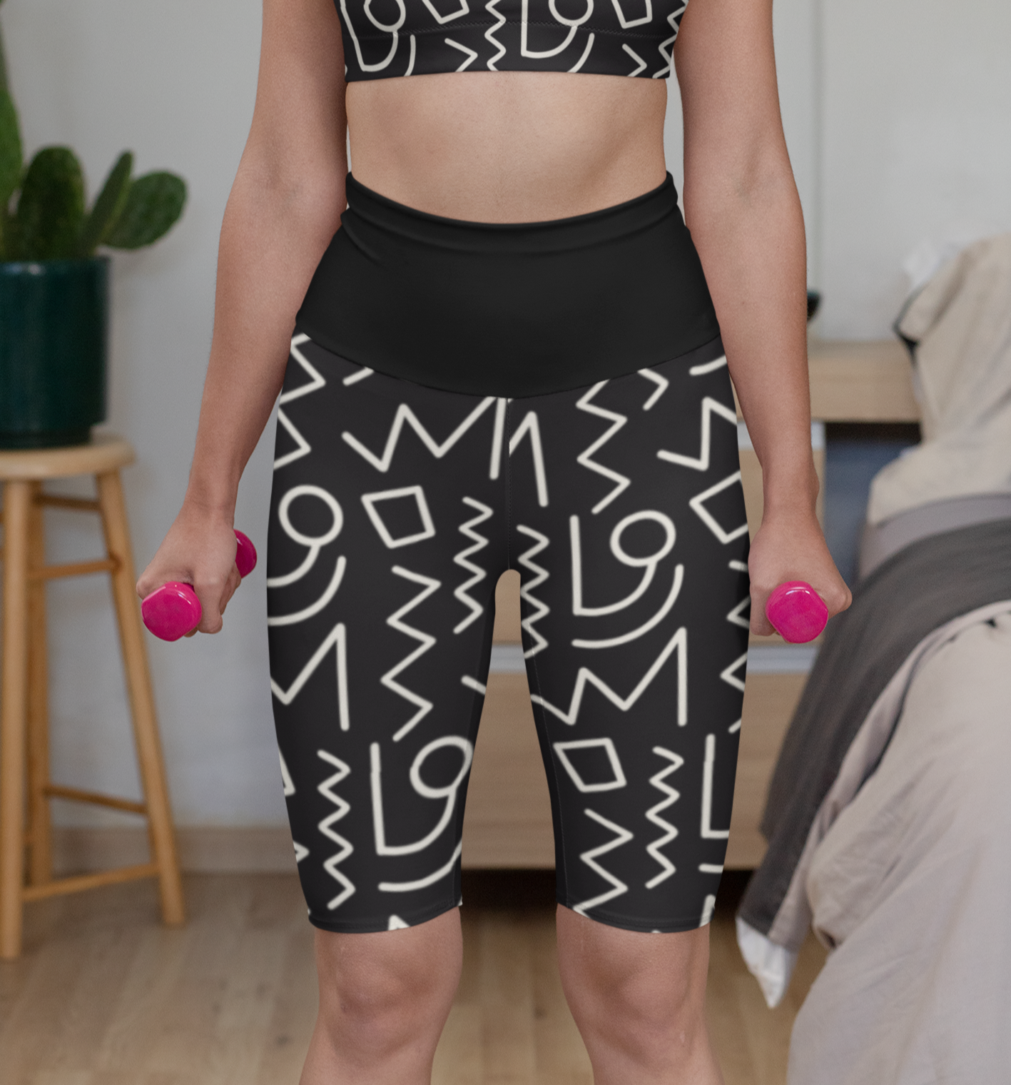 Zenful Yoga Motif Leggings